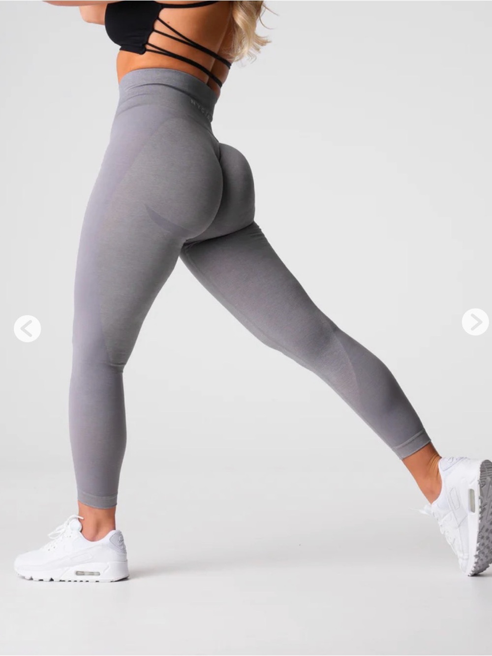 NVGTN Grey Contour 2.0 Seamless Leggings